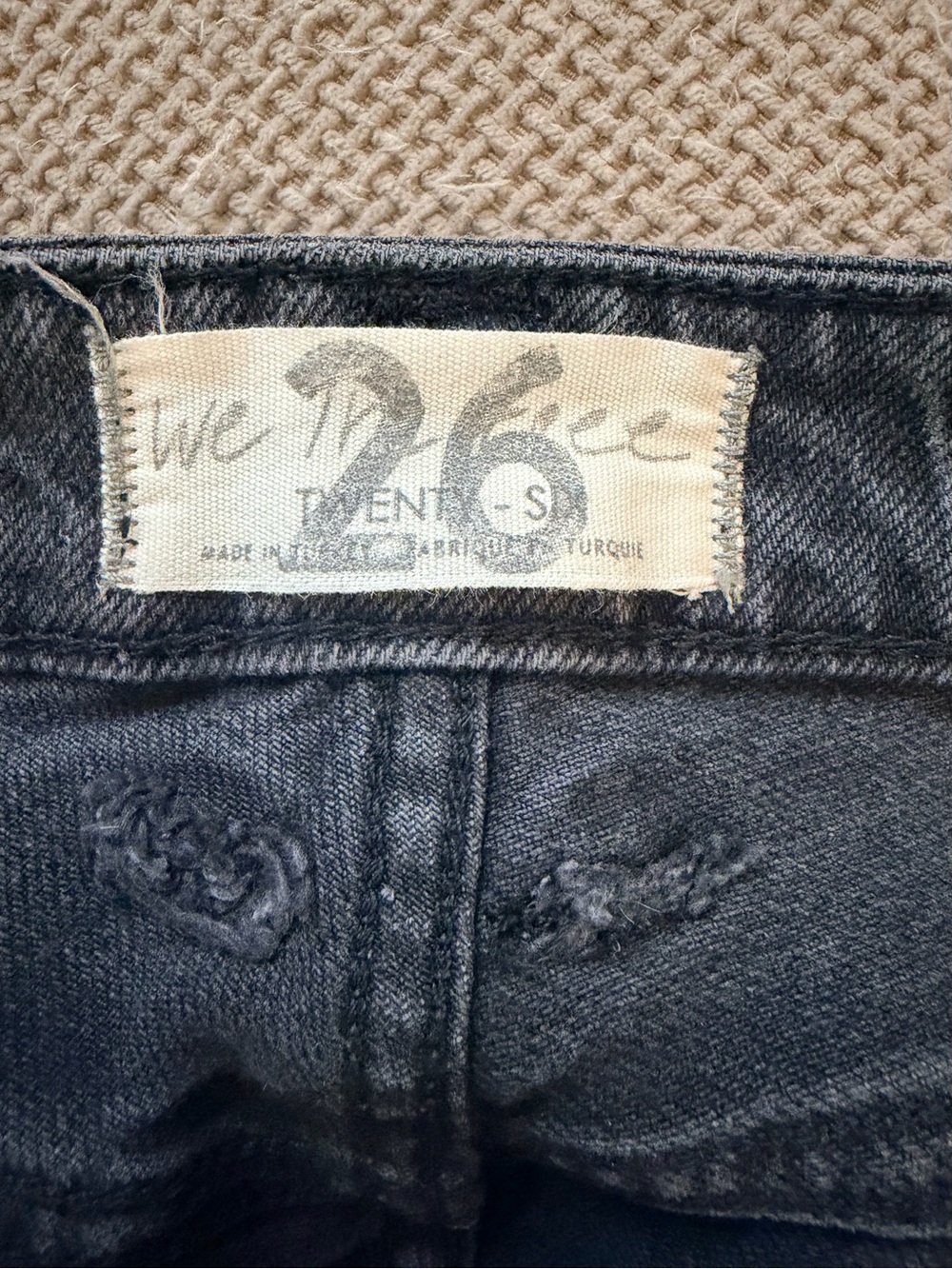 We The Free Womens Grey Jeans - Classic Denim - Picture 5 of 6